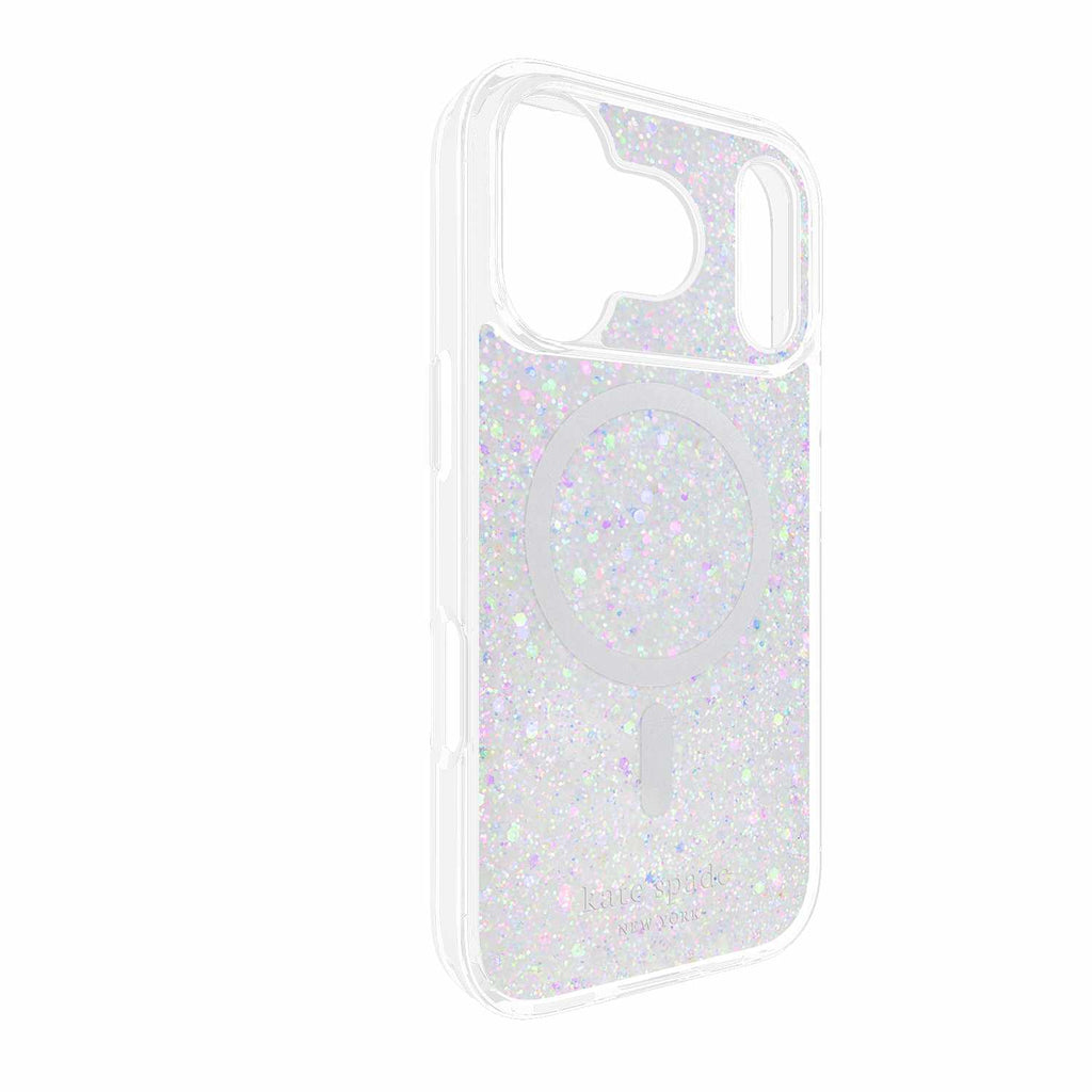 Kate Spade Protective MagSafe Case Chunky Glitter Iridescent for iPhone 17 Pro