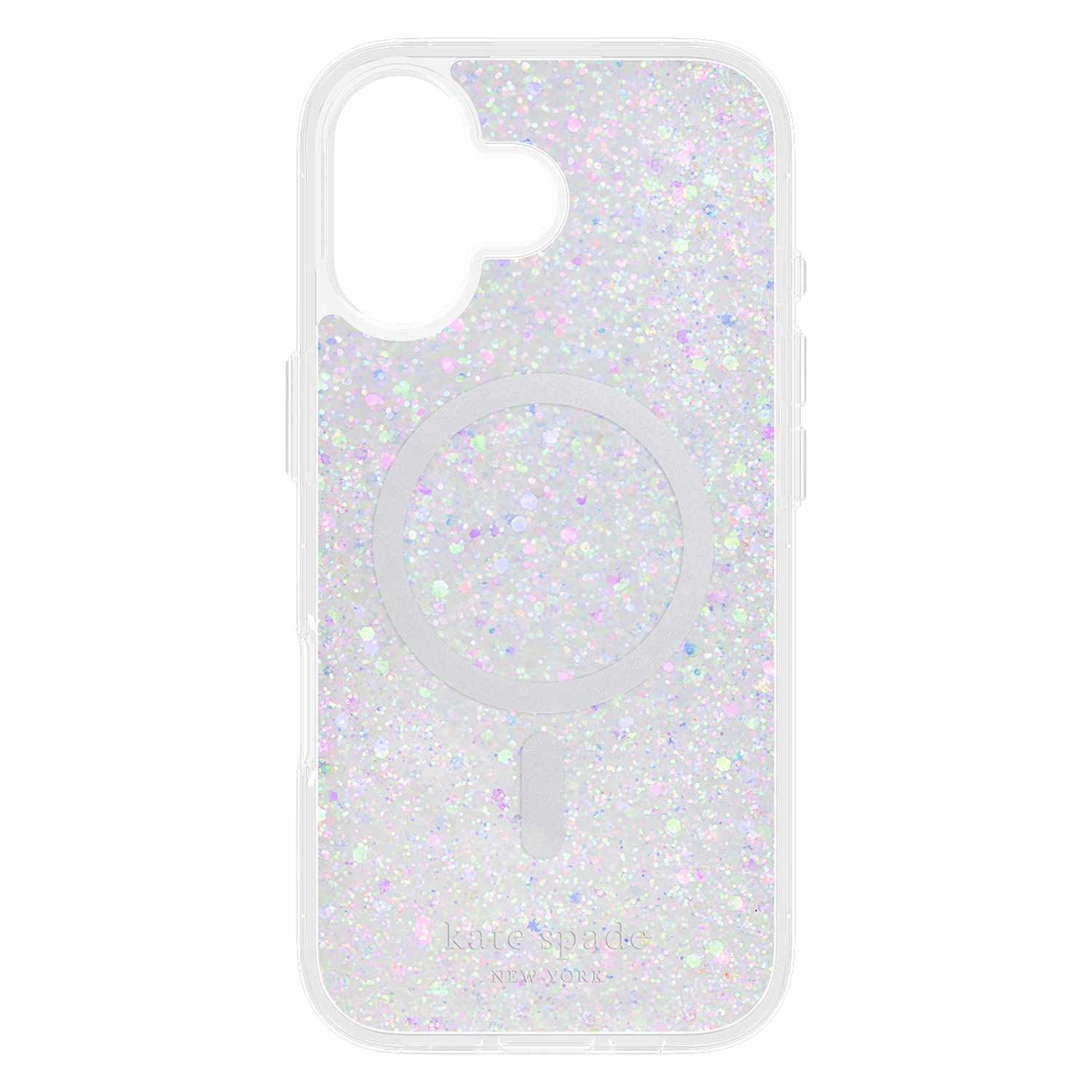 Kate Spade Protective MagSafe Case Chunky Glitter Iridescent for iPhone 17