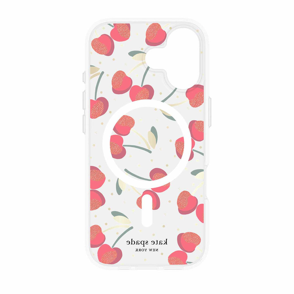 Kate Spade Protective MagSafe Case Cherry Dot for iPhone 17