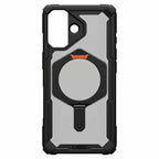 UAG Plasma XTE MagSafe Rugged Case Black/Pop Orange for iPhone 17