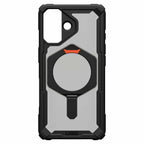 UAG Plasma XTE MagSafe Rugged Case Black/Pop Orange for iPhone 17