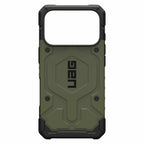 UAG Pathfinder MagSafe Rugged Case Olive for iPhone 17 Pro