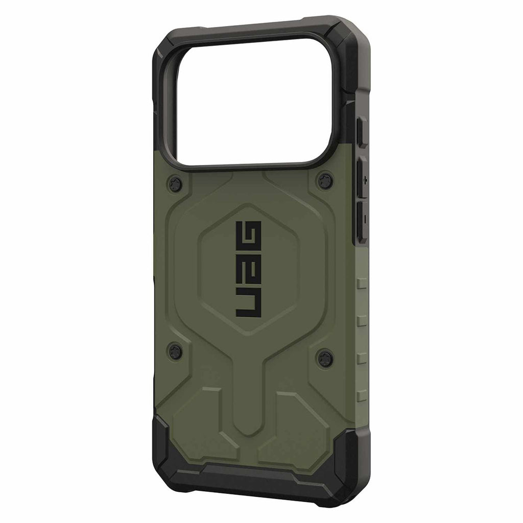 UAG Pathfinder MagSafe Rugged Case Olive for iPhone 17 Pro