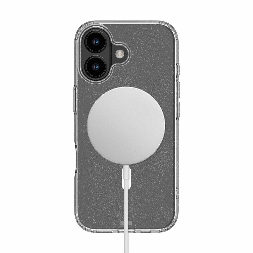 Blu Element DropZone Rugged MagSafe Case Clear Glitter for iPhone 17