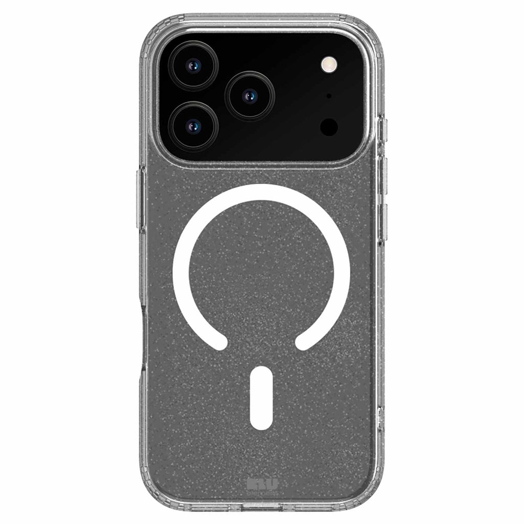 Blu Element DropZone Rugged MagSafe Case Clear Glitter for iPhone 18 Pro/17 Pro