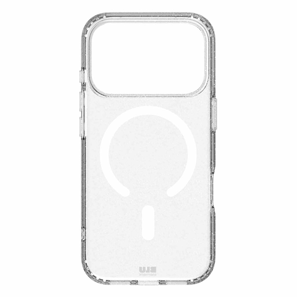 Blu Element DropZone Rugged MagSafe Case Clear Glitter for iPhone 17 Pro