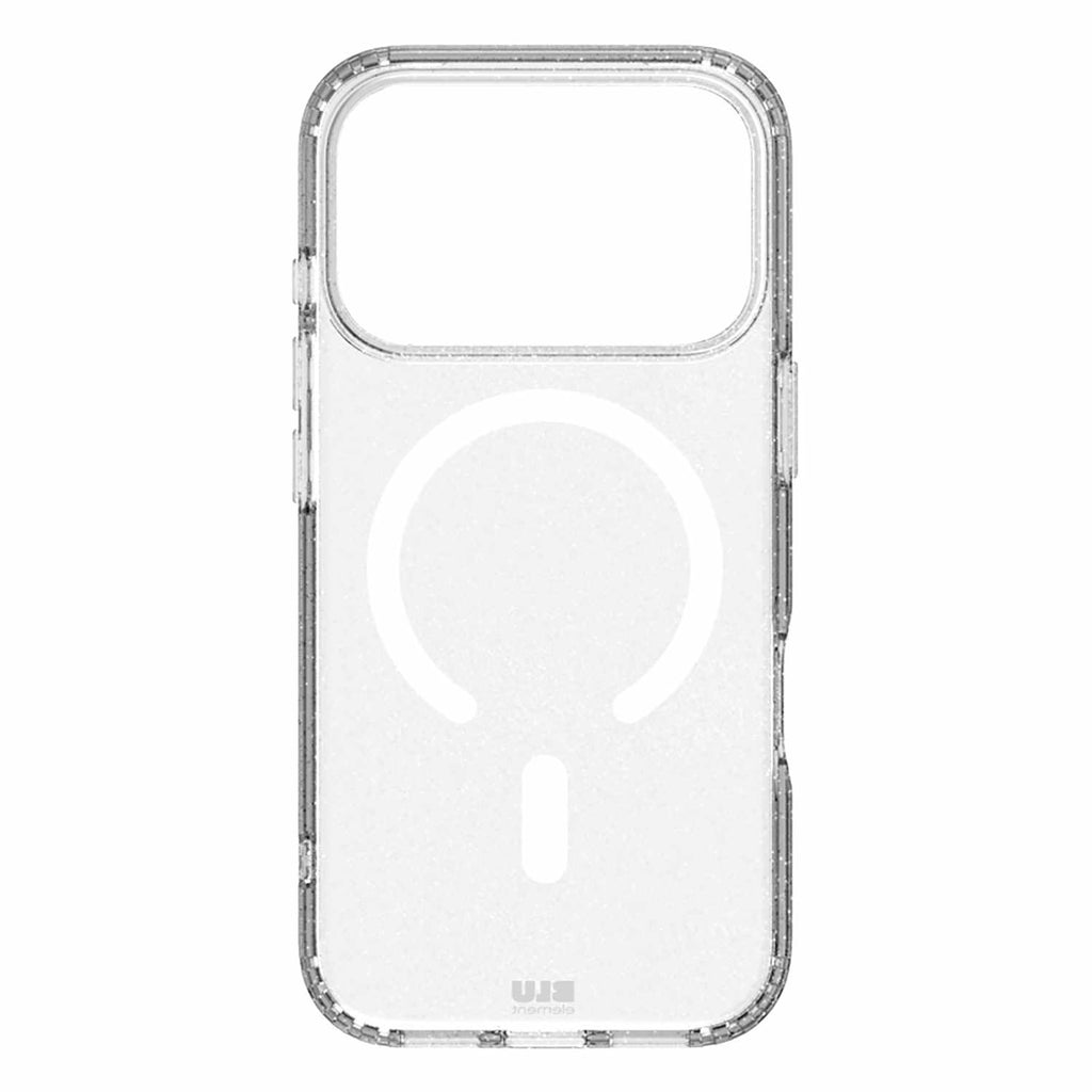 Blu Element DropZone Rugged MagSafe Case Clear Glitter for iPhone 18 Pro/17 Pro