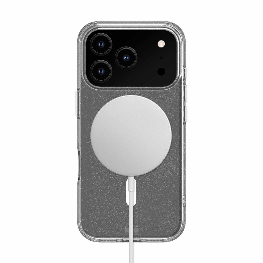 Blu Element DropZone Rugged MagSafe Case Clear Glitter for iPhone 17 Pro
