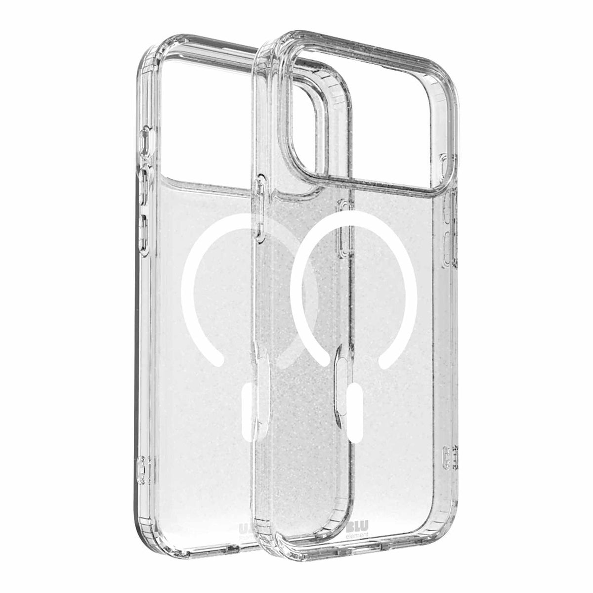 Blu Element DropZone Rugged MagSafe Case Clear Glitter for iPhone 18 Pro Max/17 Pro Max