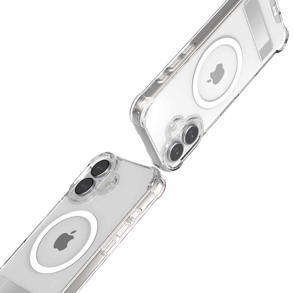 Blu Element DropZone Rugged MagSafe w/kickstand Case Clear for iPhone 17