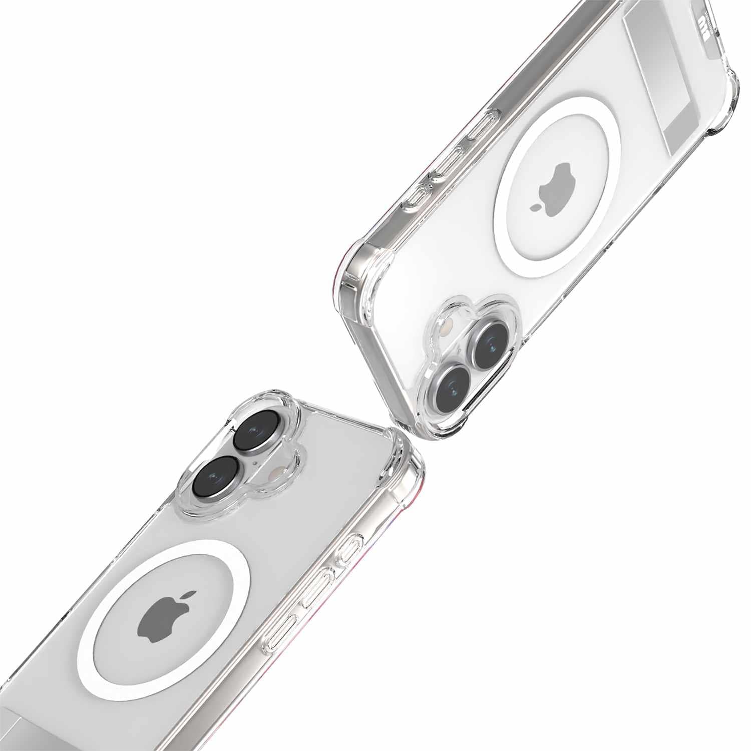 Blu Element DropZone Rugged MagSafe w/kickstand Case Clear for iPhone 17