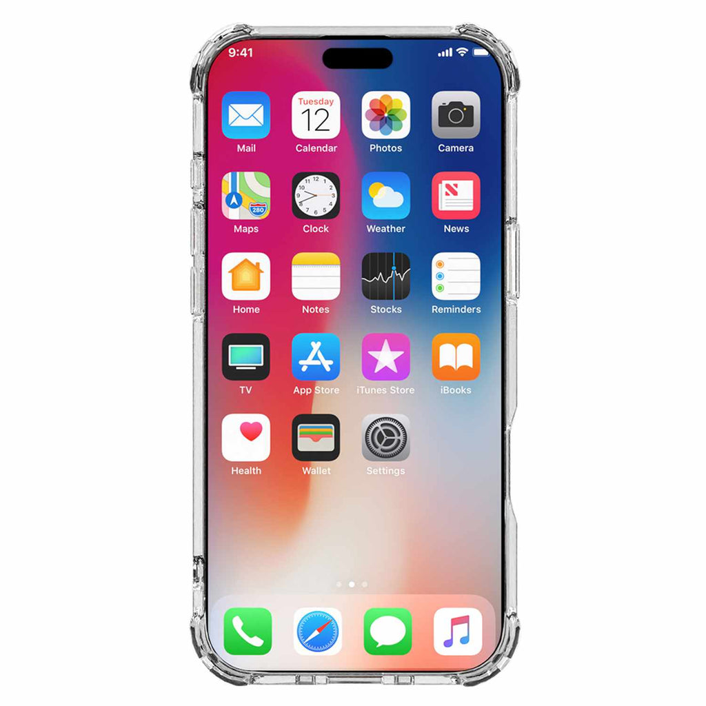 Blu Element DropZone Rugged MagSafe w/kickstand Case Clear for iPhone 17 Pro Max