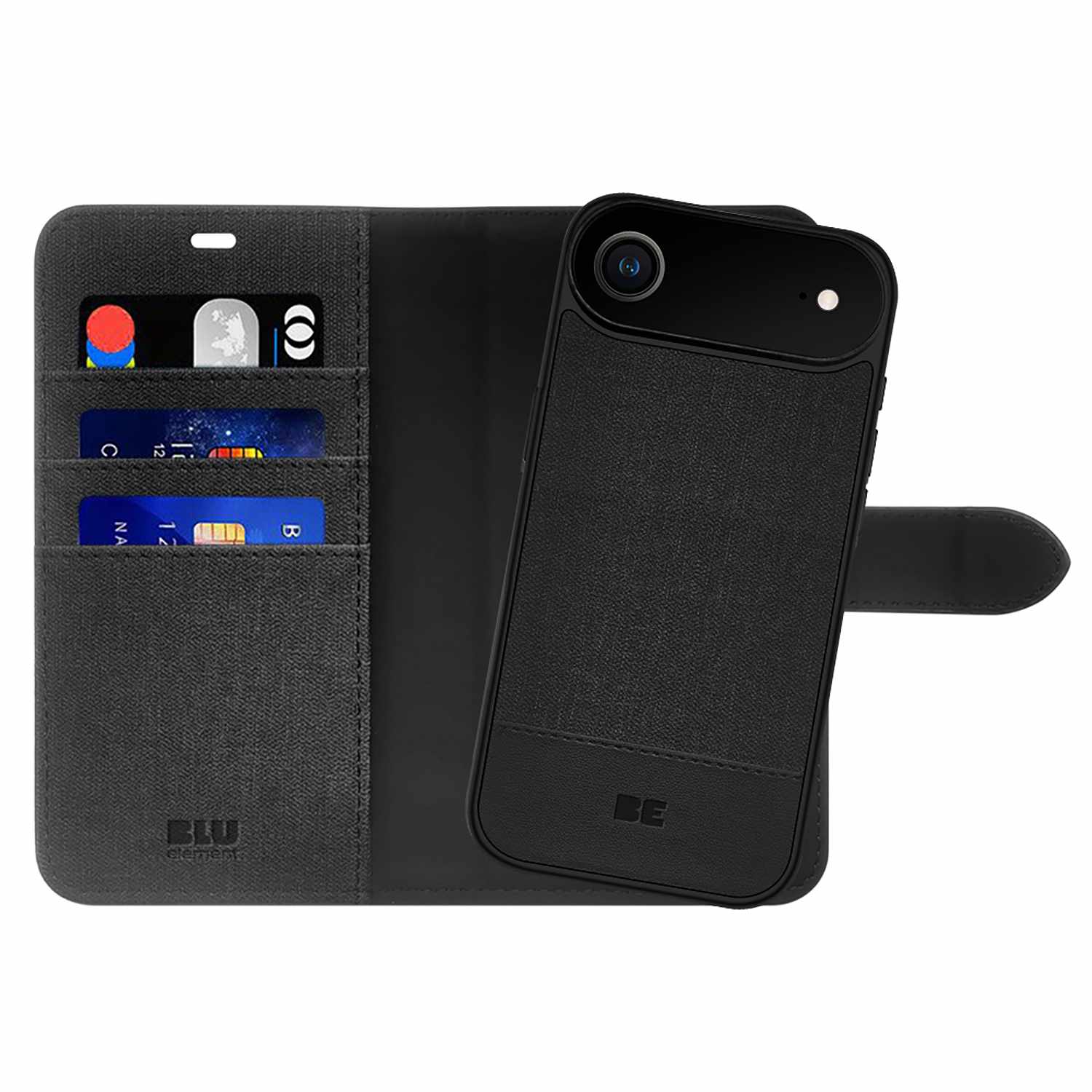 Blu Element Folio 2-in-1 Case Black for iPhone Air