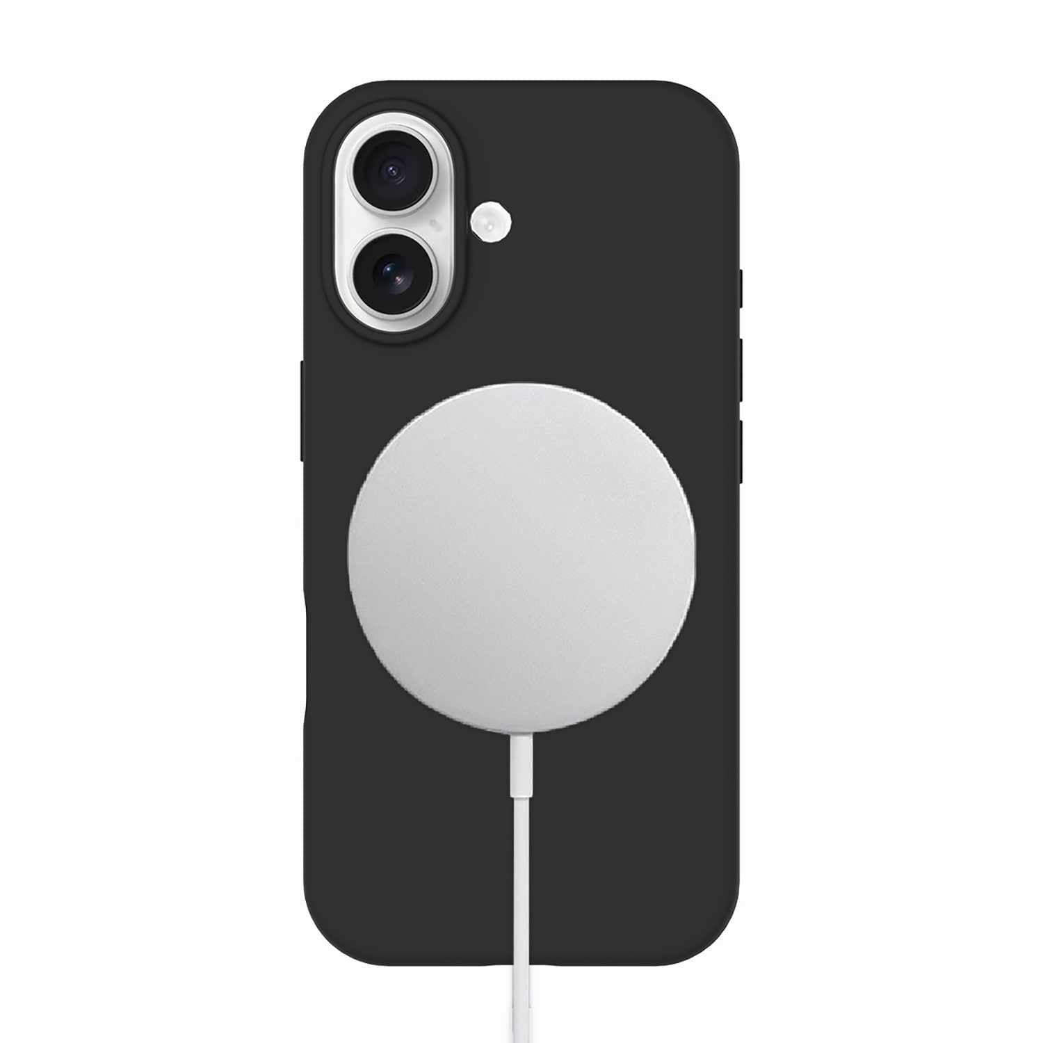 Blu Element Silicone MagSafe Case Black for iPhone 17