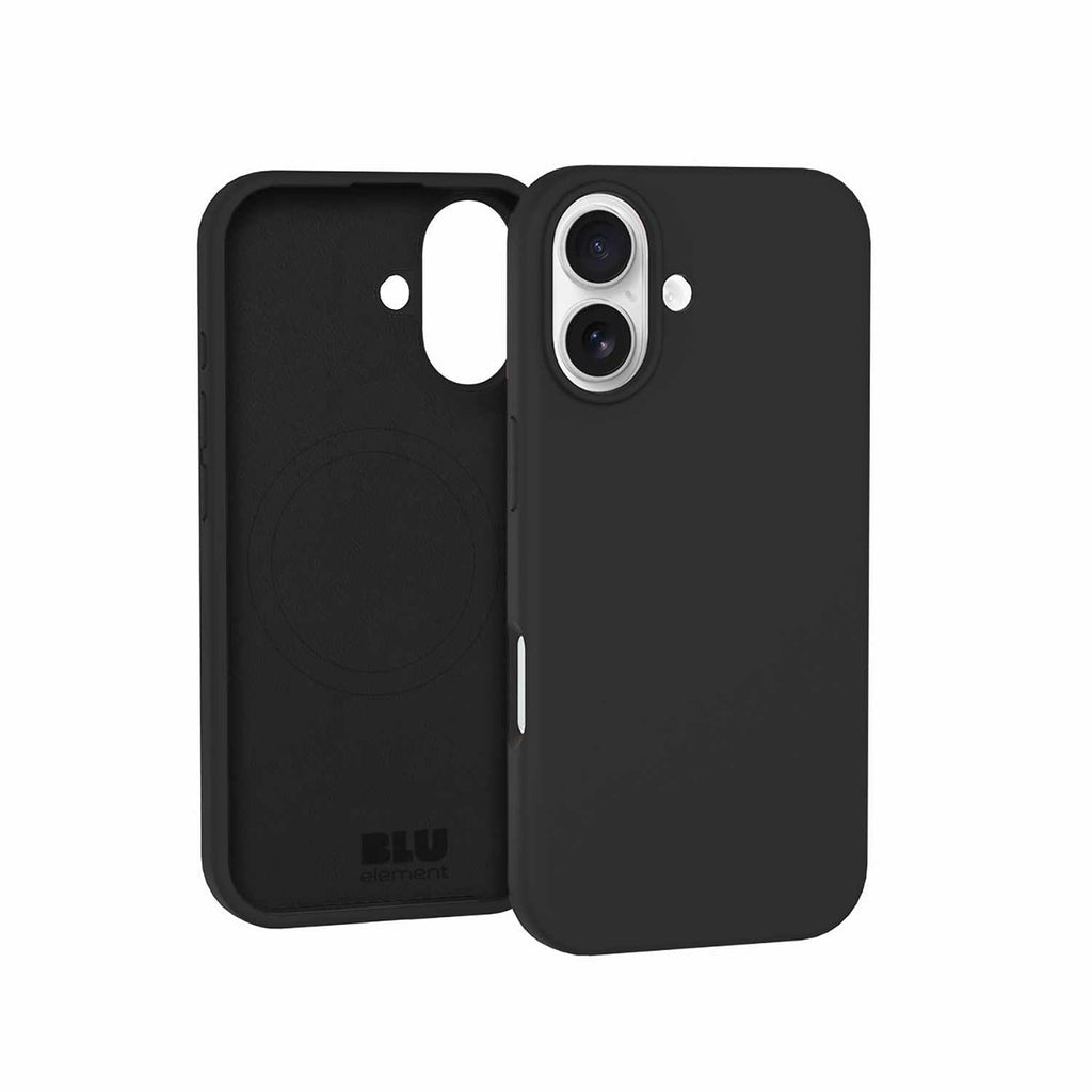 Blu Element Silicone MagSafe Case Black for iPhone 17