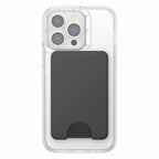 PopSockets PopWallet For MagSafe Round with Adapter Ring Black