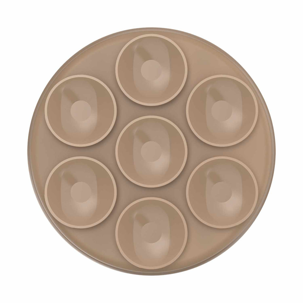 PopSockets PopGrip Suck-Up for MagSafe Round with Adapter Latte