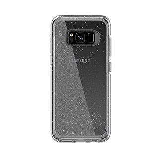 OtterBox Galaxy S8+ MySymmetry Clear/Silver Flake Stardust