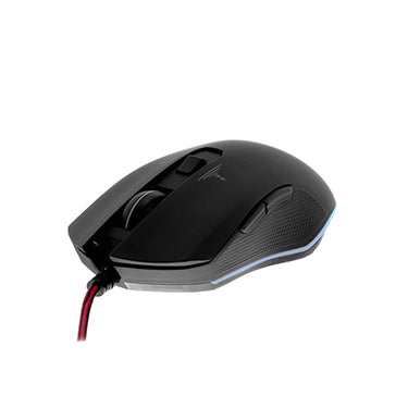 Xtech Gaming Mouse Wired Blue Venom 6 button 4 LED Colours 3200dpi Adjustable Settings PC - Black