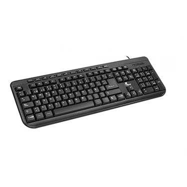 Xtech Keyboard Multimedia Wired USB Windows 102 Standard Keys & 9 Multimedia Keys - Black