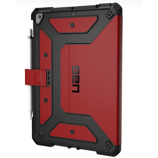 UAG iPad 10.2 (7th-9th Gen) 2021/2020/2019 Metropolis Magma Case - Red