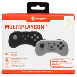 Snakebyte Nintendo Switch Multi Playcon Black & Grey