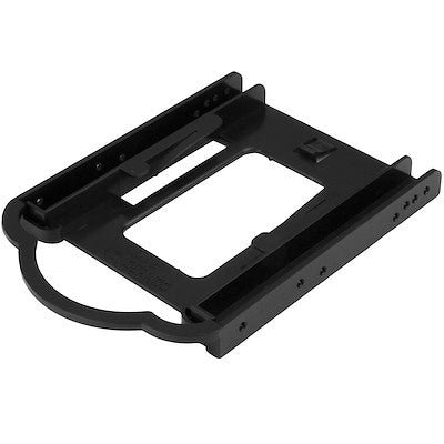 StarTech Mounting Bracket 2.5  SSD/HDD for 3.5  Drive Bay - Tool-less Installation - Black