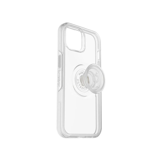 OtterBox iPhone 14/13 & PopSocket Symmetry Case - Clear