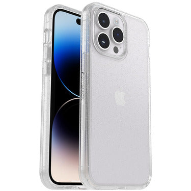 OtterBox iPhone 14 Pro Max Symmetry Clear Case - Stardust Silver