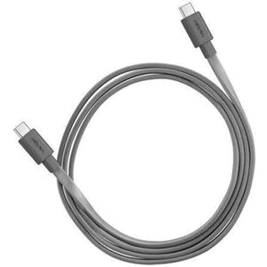 Ventev Charge & Sync USB-C to USB-A Cable 3.3ft Flat - Gray
