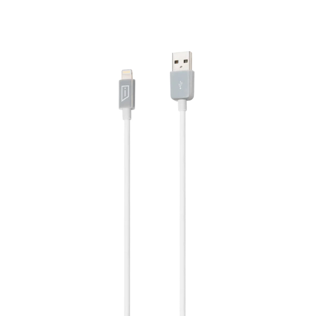iStore Charge & Sync Lightning to USB-A 3.3ft MFI Cable - White