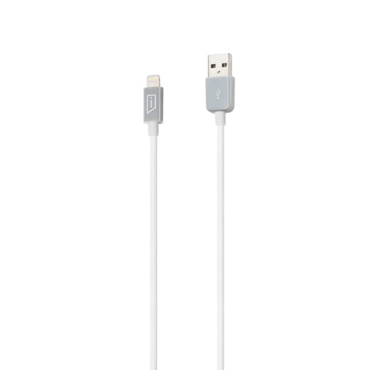 iStore Charge & Sync Lightning to USB-A 6.7ft MFI Cable - White
