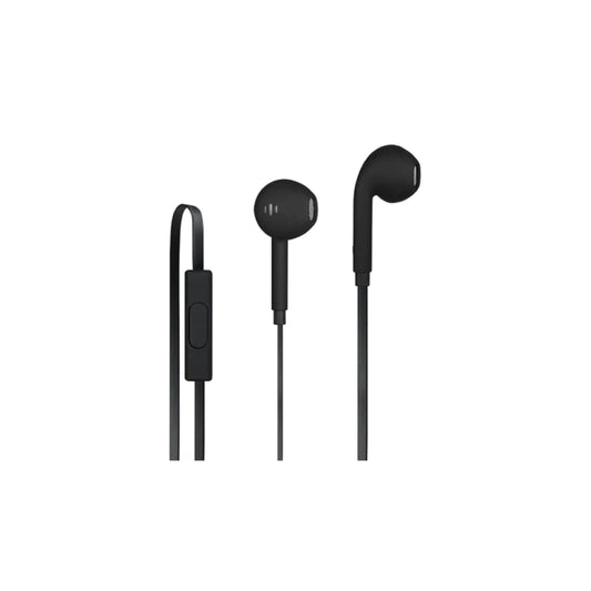 iStore Earbuds Classic Luxe Inline Mic with Music Controls 3.5mm - Matte Off White