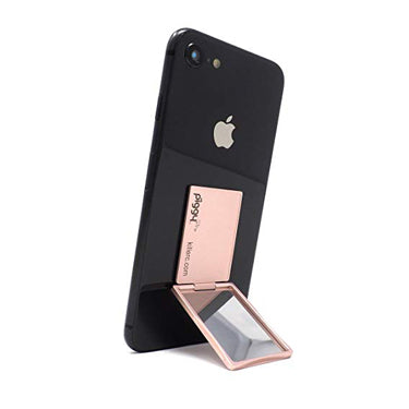 Killer Concepts Smart Phone Flip Stand Multiple Angles with Concealed Mirror - Magnetic Mount Compatible - Rose Gold - Single