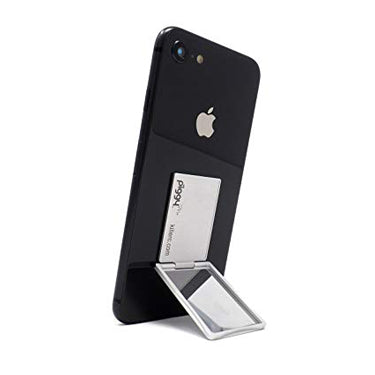 Killer Concepts Smart Phone Flip Stand Multiple Angles with Concealed Mirror - Magnetic Mount Compatible - Silver - Single