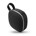 HyperGear Speaker Bluetooth Fabrix Mini Woven Fabric 3W Portable Built in Mic & Controls Big Sound Small Size Carry Strap - 3hr Battery Life - Black - GekkoTech
