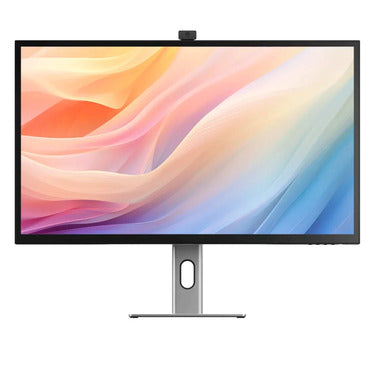 Alogic Monitor 32in Clarity Max Pro UHD 4K with Built in Docking Station 2x HDMI 1x DisplayPort with 65W PD Swivel Landscape or Portrait 8MP Retractable Webcam