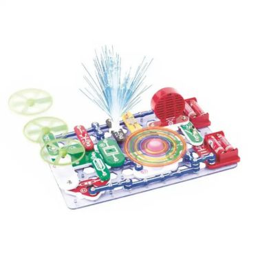 HamiltonBuhl STEAM Electronics Blocks Kit (Grades 1-8) Includes 21 Different Wires with Case - GekkoTech
