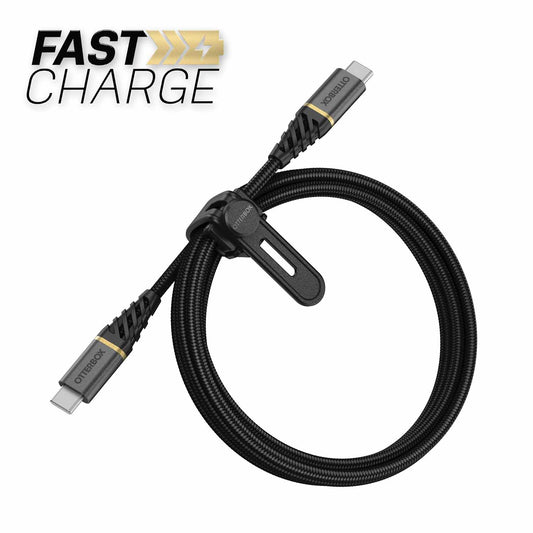 Charge/Sync Premium USB-C to USB-C Cable 6ft Black - GekkoTech