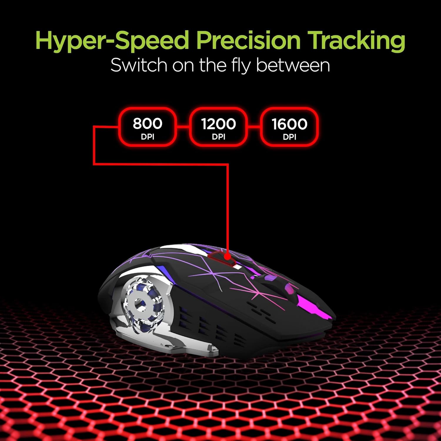 HyperGear Chromium Wireless Gaming Mouse - GekkoTech