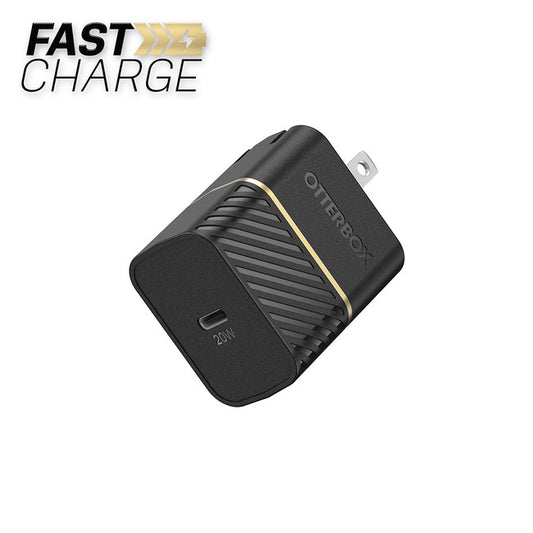 Otterbox - Wall Charger Fast Charge Power Delivery 20W Black - GekkoTech