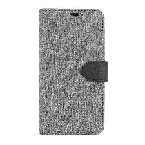 Blu Element - 2 in 1 Folio Case Gray/Black for Samsung Galaxy S10e