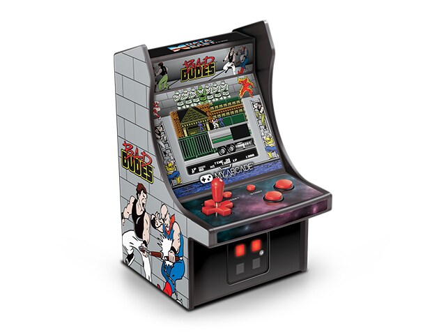 My Arcade Bad Dudes Micro Player - 6.75 Inch Mini Retro Arcade Machine Cabinet - GekkoTech