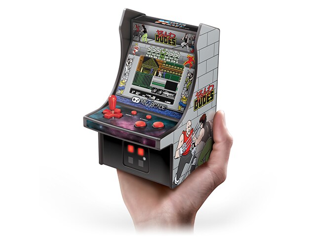 My Arcade Bad Dudes Micro Player - 6.75 Inch Mini Retro Arcade Machine Cabinet - GekkoTech