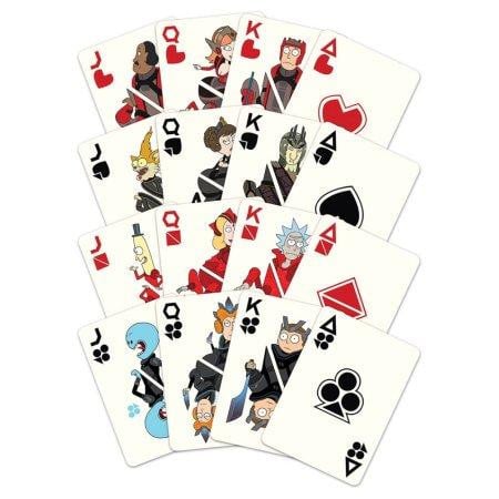 Rick and Morty Playing Cards - GekkoTech