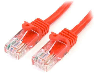 6FT RED CAT5E SNAGLESS UTP PATCH CABLE - GekkoTech