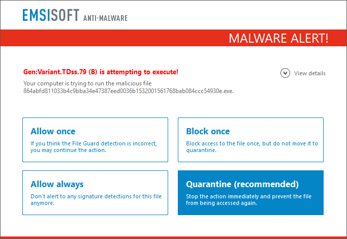 EMSISOFT Anti-Malware - 3 PC | 1 Year - GekkoTech