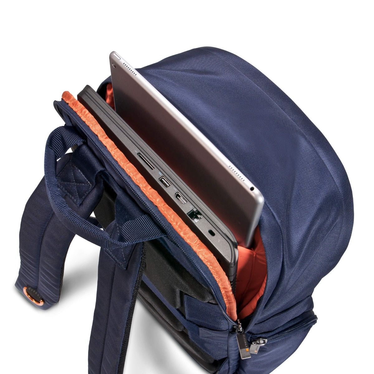 Commuter Laptop Backpack, up to 15.6-Inch - Navy - GekkoTech