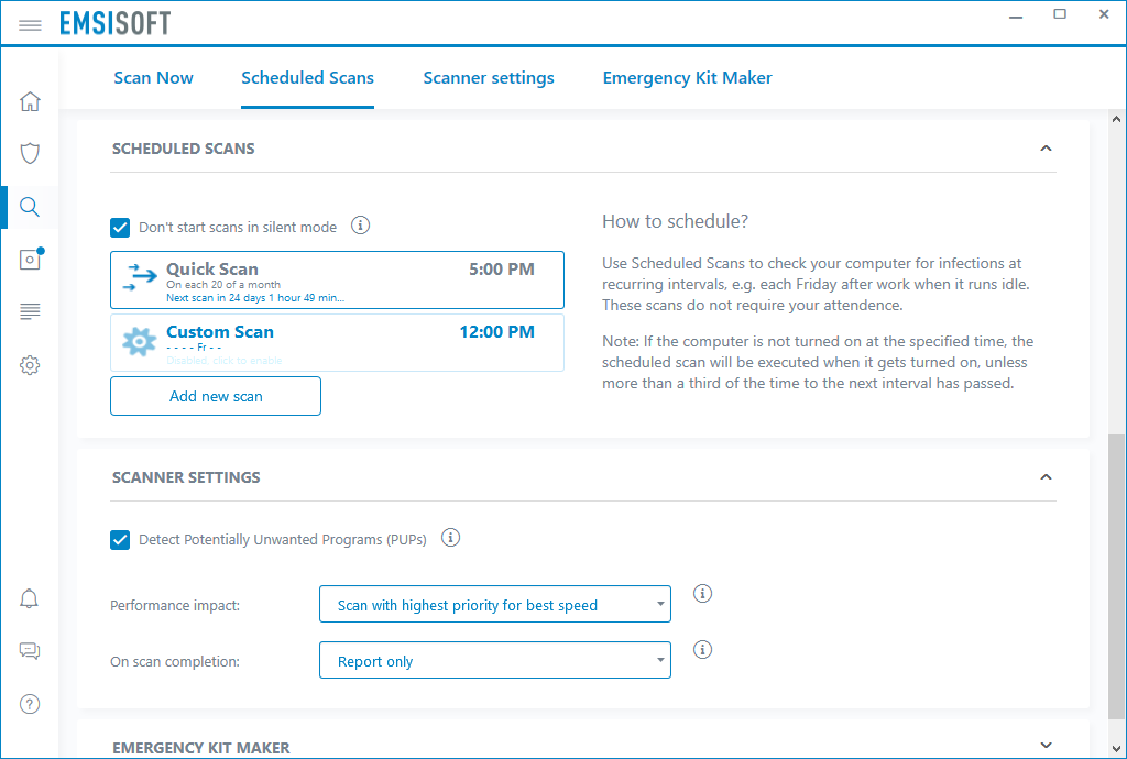 EMSISOFT Anti-Malware - 3 PC | 1 Year - GekkoTech